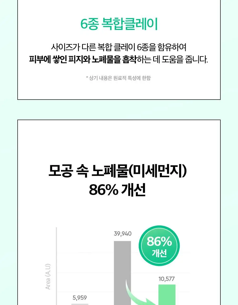 [각질/모공/피지] 듀이트리 AC컨트롤 딥 그린 카밍 클레이 젤 모공팩 100ml (기획/단품) 상세페이지 23